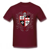 Templar T-Shirt Knights Templar Cross Shield T Shirt Funny Tee Shirt Mens Cotton Graphic Casual Short Sleeve Tshirt