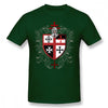 Templar T-Shirt Knights Templar Cross Shield T Shirt Funny Tee Shirt Mens Cotton Graphic Casual Short Sleeve Tshirt