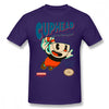 Cuphead T Shirt Super Cuphead T-Shirt Male Big Tee Shirt Short Sleeve Casual Fun 100% Cotton Graphic Tshirt