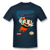 Cuphead T Shirt Super Cuphead T-Shirt Male Big Tee Shirt Short Sleeve Casual Fun 100% Cotton Graphic Tshirt