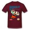 Cuphead T Shirt Super Cuphead T-Shirt Male Big Tee Shirt Short Sleeve Casual Fun 100% Cotton Graphic Tshirt