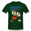 Cuphead T Shirt Super Cuphead T-Shirt Male Big Tee Shirt Short Sleeve Casual Fun 100% Cotton Graphic Tshirt