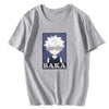 Hunter X Hunter T Shirts Killua Zoldyck Baka Classic Comic O-Neck Short Sleeves Classic Anime Japan Cotton T-Shirts Tees Mens