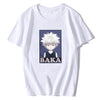 Hunter X Hunter T Shirts Killua Zoldyck Baka Classic Comic O-Neck Short Sleeves Classic Anime Japan Cotton T-Shirts Tees Mens